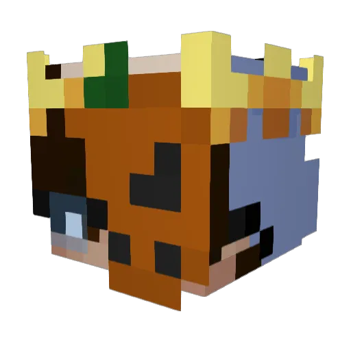 Minecraft-Avatar von Treblig_: Kopf als 3D-Render