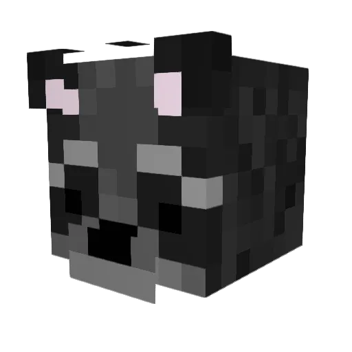 Trebs__ Minecraft avatar head, 3D render