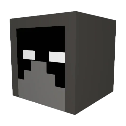 TrebuchetFirer Minecraft avatar head, 3D render