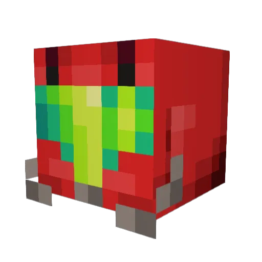 Tredion Minecraft avatar head, 3D render