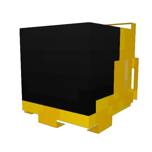 TreeGuy3 Minecraft avatar head, 3D render