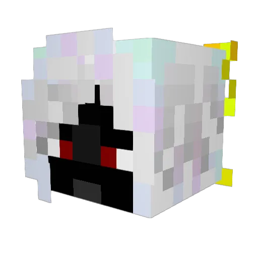 TreeLoT Minecraft avatar head, 3D render