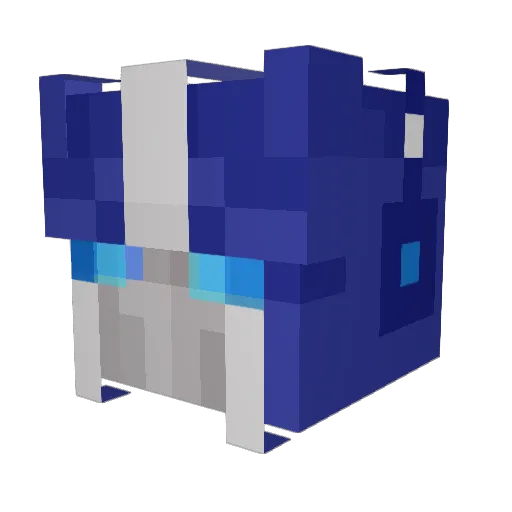 TreeOfUs Minecraft avatar head, 3D render