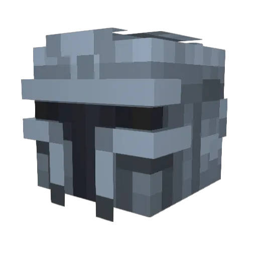 TreeTrunks7 Minecraft avatar head, 3D render