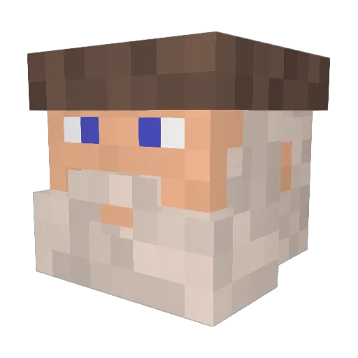 Tree_Hugger88 Minecraft avatar head, 3D render