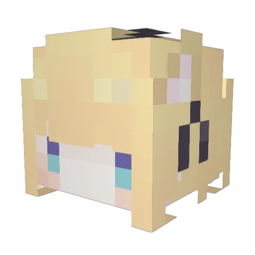 Treefox115002 Minecraft avatar head, 3D render