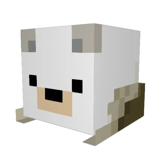 Minecraft-Avatar von Treeplo: Kopf als 3D-Render