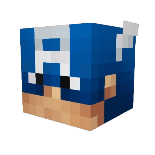 Treerock1202 Minecraft avatar head, 3D render