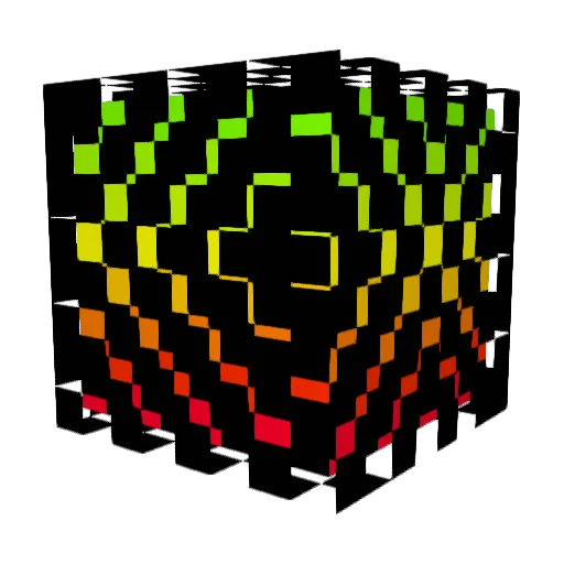 Treesonous Minecraft avatar head, 3D render