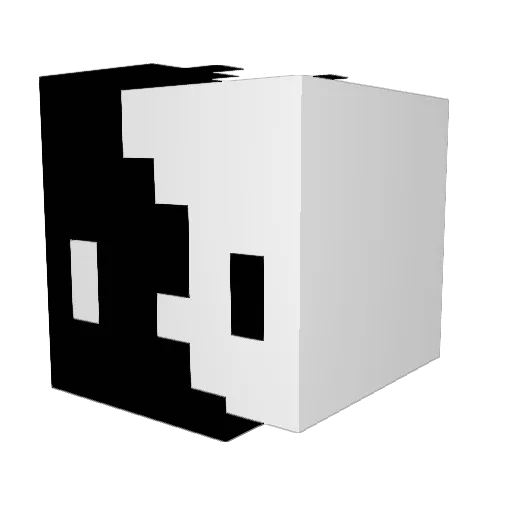 Treespring Minecraft avatar head, 3D render