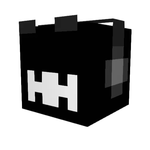 TremenMusic Minecraft avatar head, 3D render