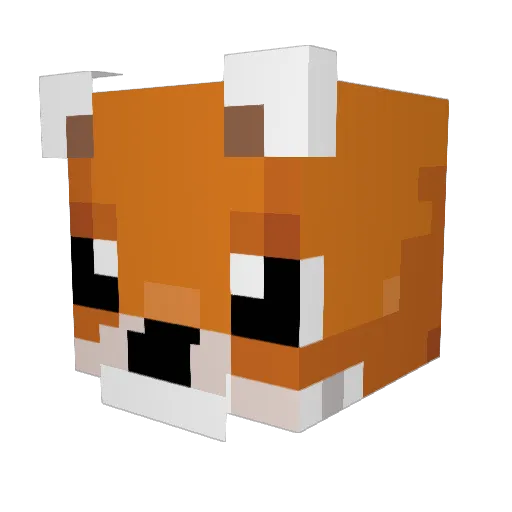 Trench303 Minecraft avatar head, 3D render