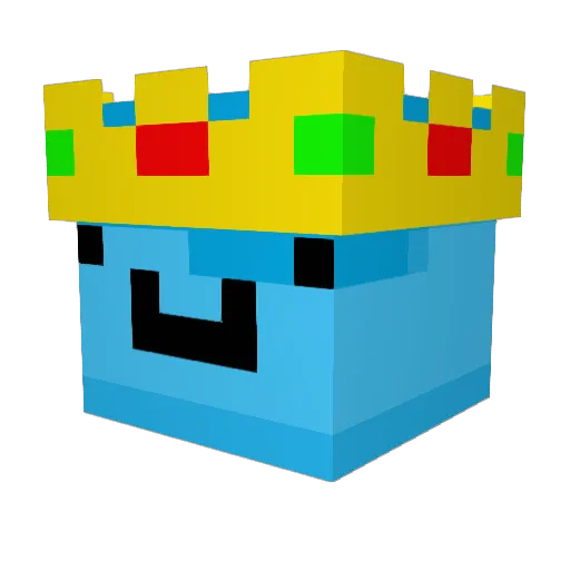 TrendyErrorXD Minecraft avatar head, 3D render