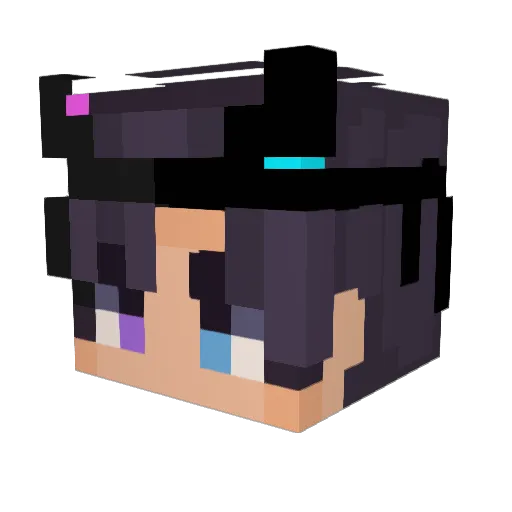 TrentGS Minecraft avatar head, 3D render