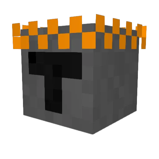 Trentster4141 Minecraft avatar head, 3D render