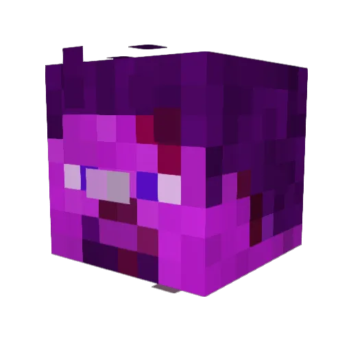 Trepang2 Minecraft avatar head, 3D render