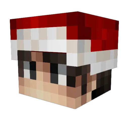 Treshe_pvp Minecraft avatar head, 3D render