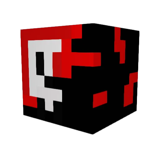 Treszo Minecraft avatar head, 3D render