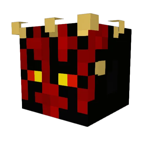 Treverse_City Minecraft avatar head, 3D render