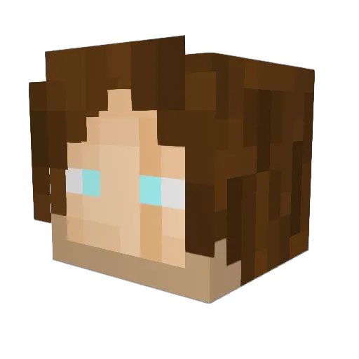 Trevor14377 Minecraft avatar head, 3D render