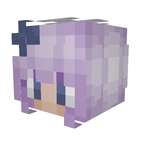 TrexTrainer Minecraft avatar head, 3D render
