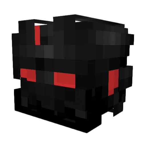 Trexoul Minecraft avatar head, 3D render