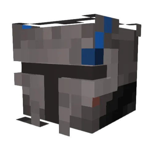 Trexslayer510 Minecraft avatar head, 3D render