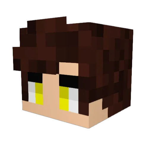TreylllPlayz Minecraft avatar head, 3D render
