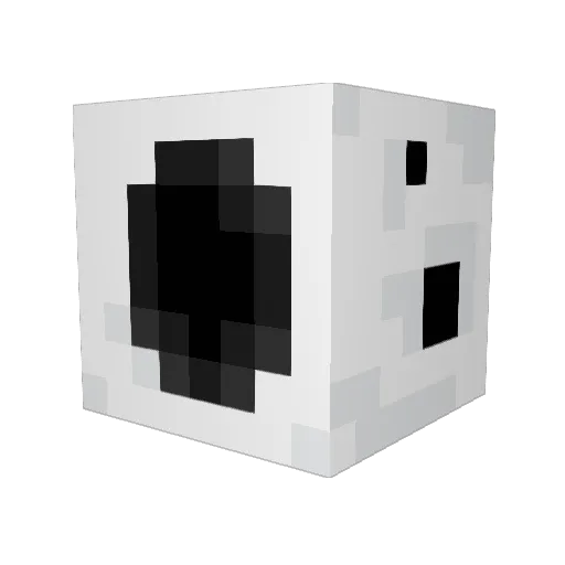 Treyyyyy Minecraft avatar head, 3D render