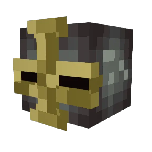 Triad3D Minecraft avatar head, 3D render