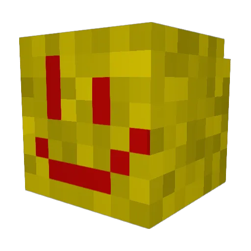 TriageVX Minecraft avatar head, 3D render