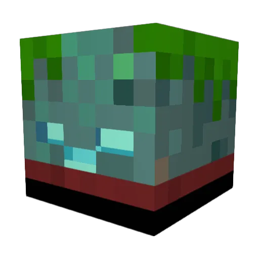 Tribal_Elder_ Minecraft avatar head, 3D render
