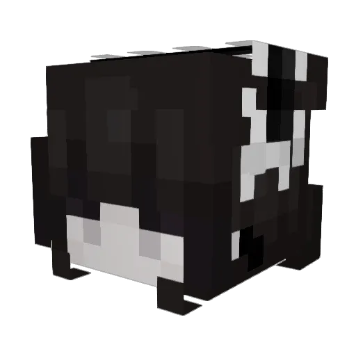 Tribbii Minecraft avatar head, 3D render