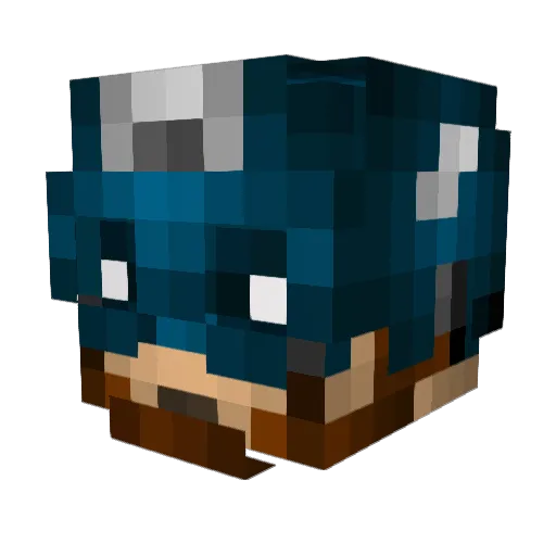 TribeCalledQuest Minecraft avatar head, 3D render