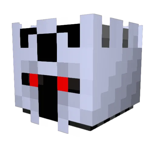 TriceratopsJones Minecraft avatar head, 3D render
