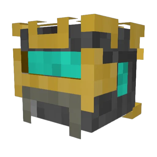 Trickako Minecraft avatar head, 3D render