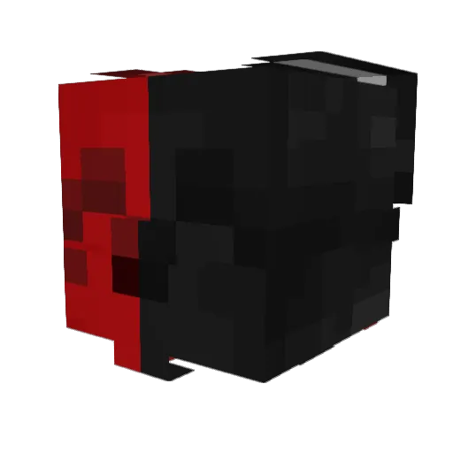 TrickedJester78 Minecraft avatar head, 3D render
