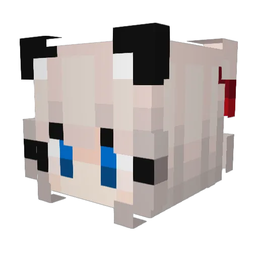 Trickshot163 Minecraft avatar head, 3D render