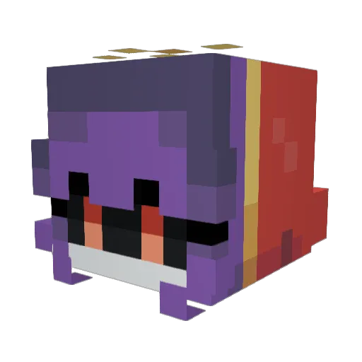 Trickster_Spirit Minecraft avatar head, 3D render