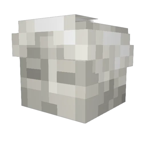 TrickyFN Minecraft avatar head, 3D render