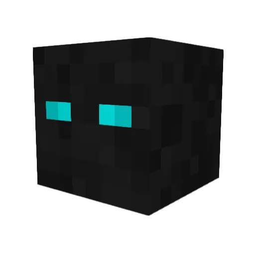 TrickyVic19 Minecraft avatar head, 3D render