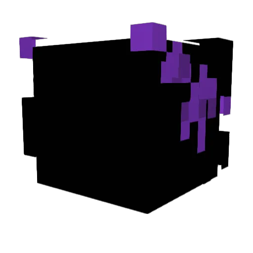 Tricxteur_YT Minecraft avatar head, 3D render