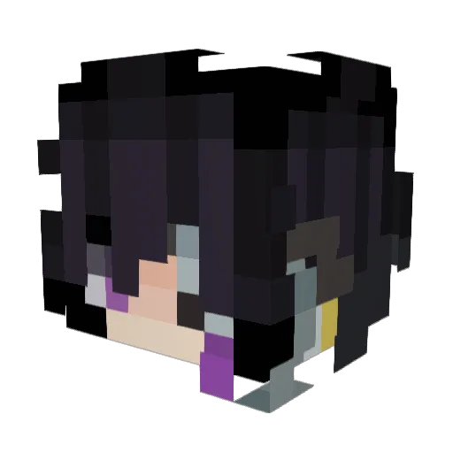 Trifoicoi Minecraft avatar head, 3D render