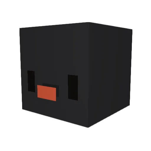 TriforceCreed Minecraft avatar head, 3D render
