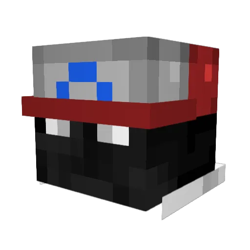 TriforceNetwork Minecraft avatar head, 3D render