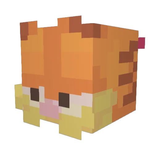 Trigg3r800 Minecraft avatar head, 3D render