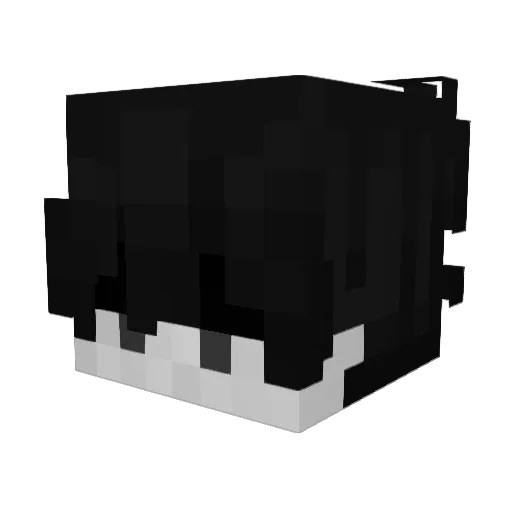 TriggeredB0t Minecraft avatar head, 3D render