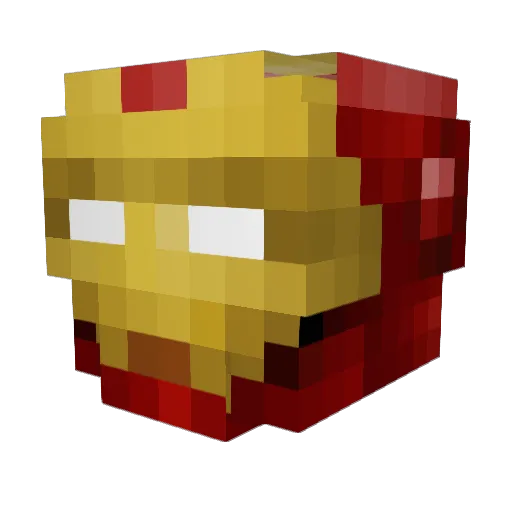 TrilliamKing Minecraft avatar head, 3D render