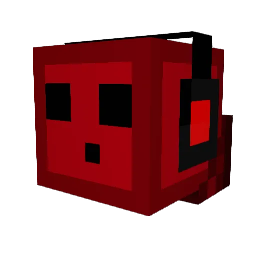 Trillion_682 Minecraft avatar head, 3D render