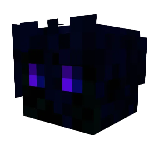 Trimix_o Minecraft avatar head, 3D render